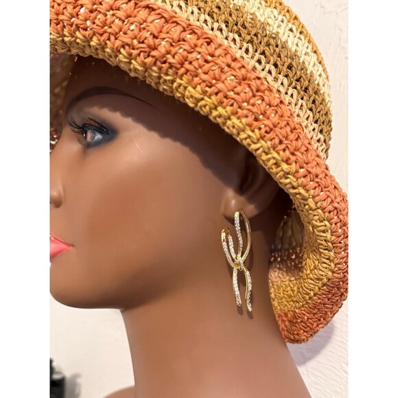 Kendra Scott Bow Cz Earrings - Picture 10 of 10